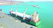Llega voluminosa carga a Guaymas