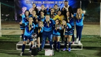 Ares Distribuciones se convirtió en el equipo campeón del futbol Femenil Veteranas.