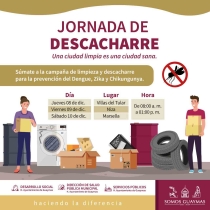 Habrá jornada de descacharre