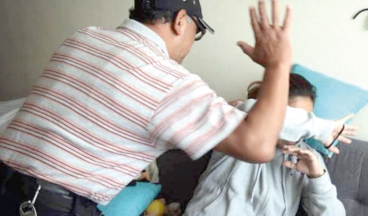 Reportan caso de violencia familiar
