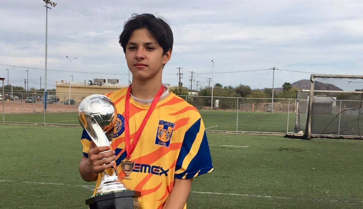 Sebastián Padilla promesa del futbol