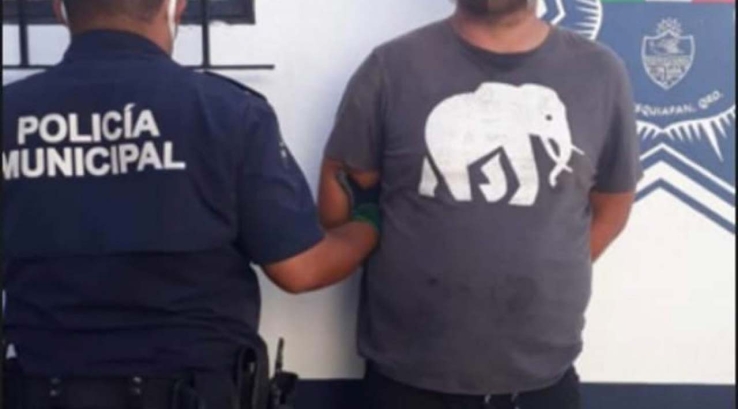 Aprehenden a sujeto agresor