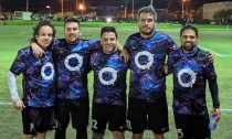 Luis Padilla, máximo goleador en la Liga Veteranos