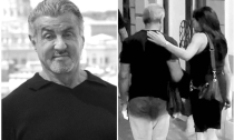 Pasea Sylvester Stallone por las calles de Roma