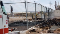 EN GUAYMAS NORTE  Se incendia área de descarga de centro comercial