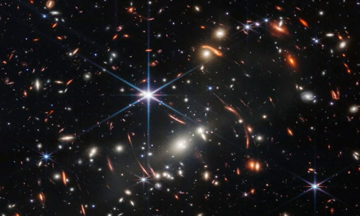 Telescopio James Webb capta imagen de primeras galaxias formadas, tras el Big Bang