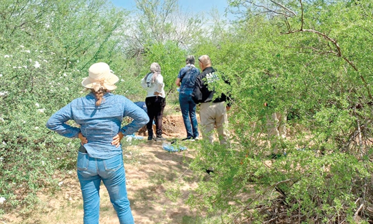 EN EL VALLE DE GUAYMAS Localizan restos humanos calcinados