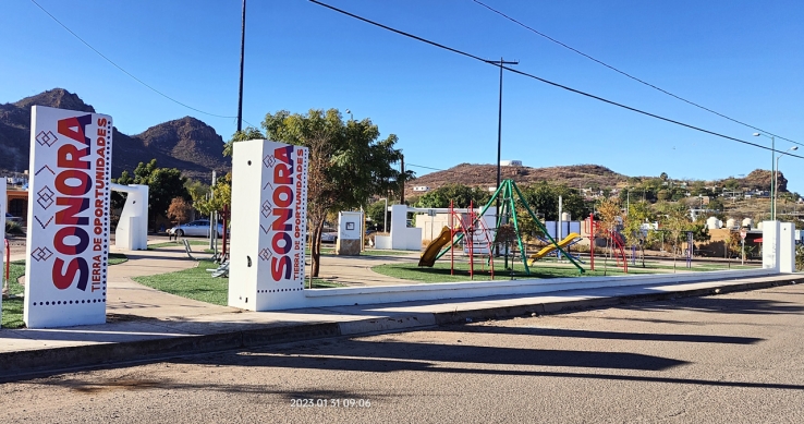 Autoridades de Sidur Invierten 40 mdp en parques de bolsillo