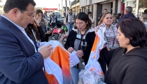 Personal de la Secretaría de la Contraloría Verifica entrega de uniformes escolares