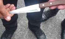 Reportan a sujeto por portación de arma blanca