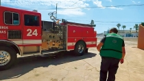 Se incendia lote baldío en el sector Golondrinas