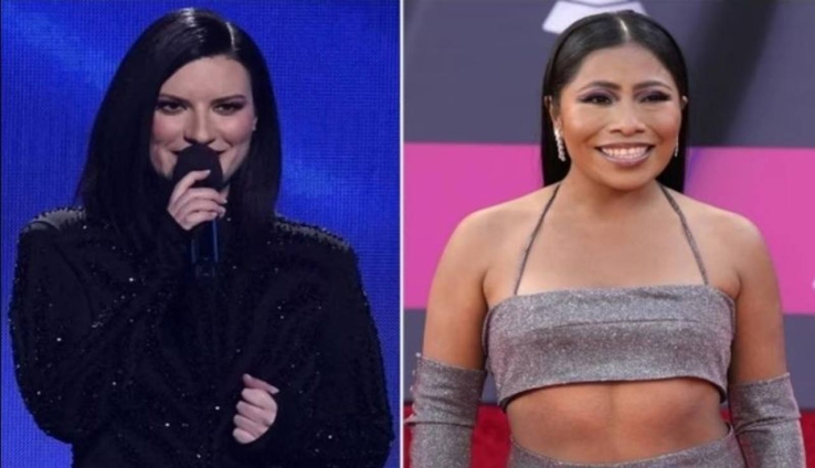 Laura Pausini causa indignación por usar filtro en foto con Yalitza Aparicio