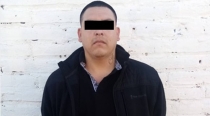 Cae con arma y droga