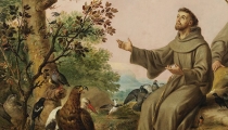 San Francisco de Asís, patrono de los animales, ecologistas y veterinarios