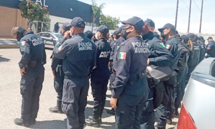 Agoniza la Policía Municipal de Guaymas; otra desbandada en septiembre