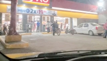 Asaltan Oxxo de Las Colinas