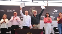 EN SAN LUIS RÍO COLORADO  Inaugura Gobernador Centro de Justicia para la Mujer