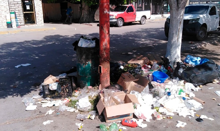 Piden recolección de basura