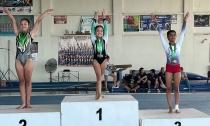Dafne Rodríguez toda una gimnasta artística
