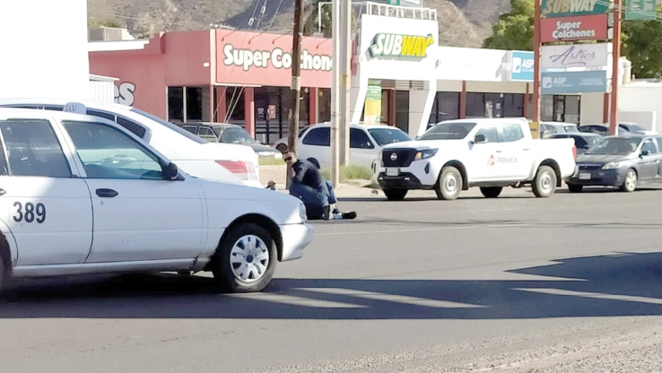Atropellan a peatón