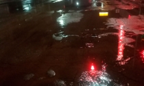 OTRA VEZ  Colapsa drenaje en el centro