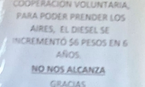 No nos alcanza, dicen transportistas