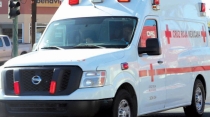 Resulta herido motociclista al caer