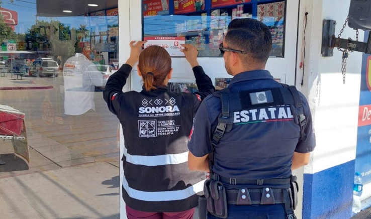 Comercios de Empalme son zona Salva para seguridad de mujeres