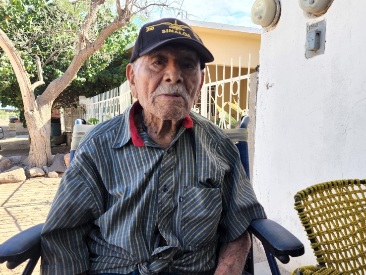 Cumple Don Cristóbal García un siglo de vida
