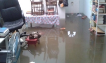 Ladrones se llevan muebles mojados y fierro de casa inundada