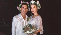 Así fue la íntima boda de religiosa de Rommel Pacheco y la tiktoker Lylo Fa