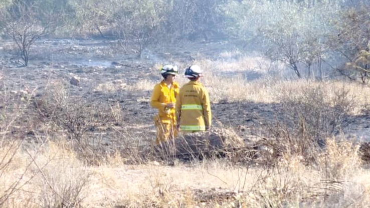 EN AMPLIACIÓN INDEPENDENCIA  Se incendia predio