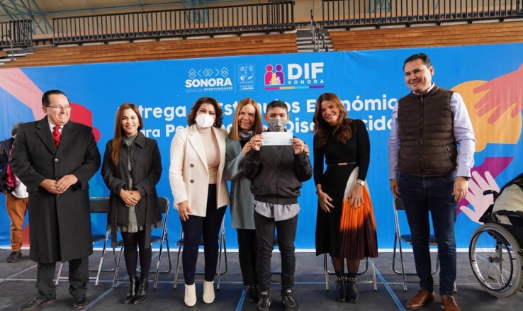 Se benefició a mil 153 personas Entrega DIF Sonora estímulos a discapacitados
