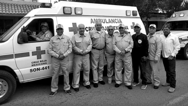 Agradecen socorristas veteranos de Cruz Roja a alcalde por apoyo