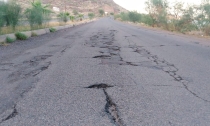En mal estado carretera