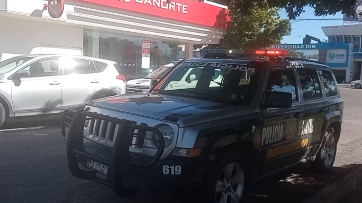 ABANDONÓ EL BOTÍN Asalta hampón un banco
