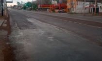 Lluvia ligera destroza calles
