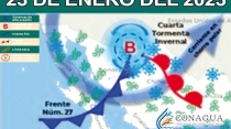 EMITE PROTECCIÓN CIVIL ALERTA  Se “congela” Sonora