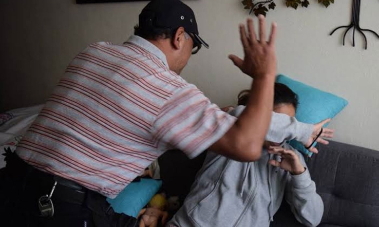 Atienden caso de violencia en el hogar