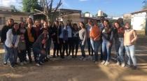 En la Universidad Pedagógica Nacional. Cuidan alumnos huerto escolar