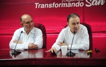 EL GOBERNADOR ALFONSO DURAZO Anuncia obras carreteras para SLRC