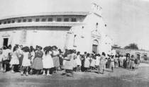 La iglesia Cristo Rey y la capilla de Guadalupe