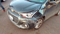 EN LA AVENIDA SERDÁN  Se registra choque de autos