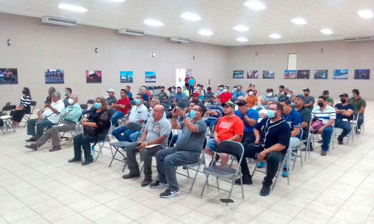 FERROCARRILEROS Y EMPRESA  Buscan soluciona problematica