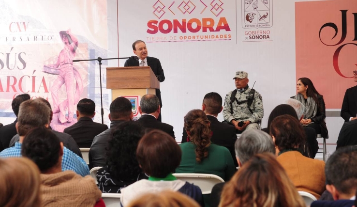 MANIFIESTA EL GOBERNADOR ALFONSO DURAZO  Jesús García es ejemplo para todos