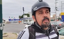 Colocan calcas Explican distancia entre auto y bicicleta