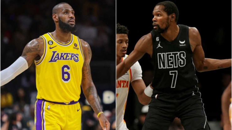 LeBron y Durant lideran votación para el Juego de Estrellas