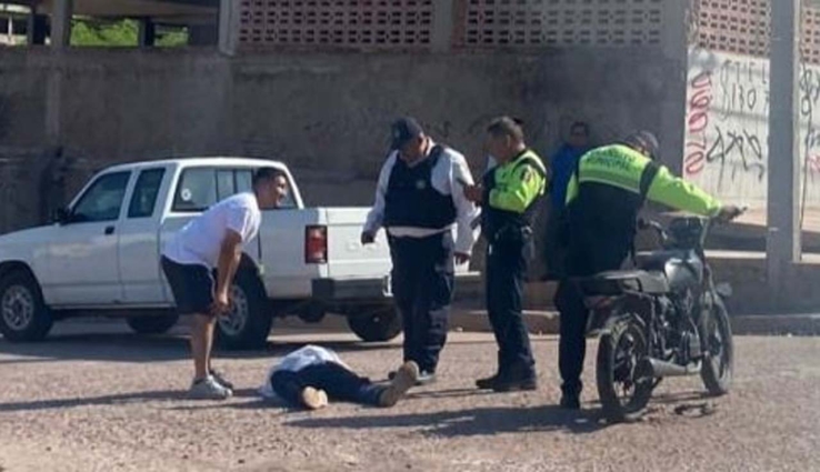 Atropellan a guardia de seguridad