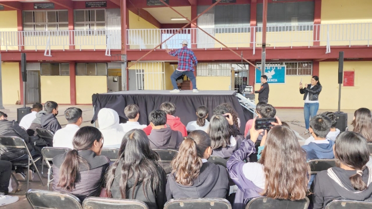 Trabaja SSP en prevenir conductas antisociales en alumnos