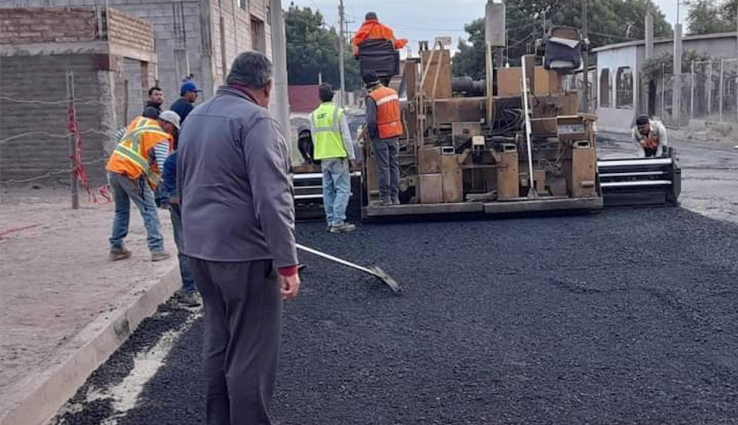 Supervisa obras el alcalde Luis Fuentes